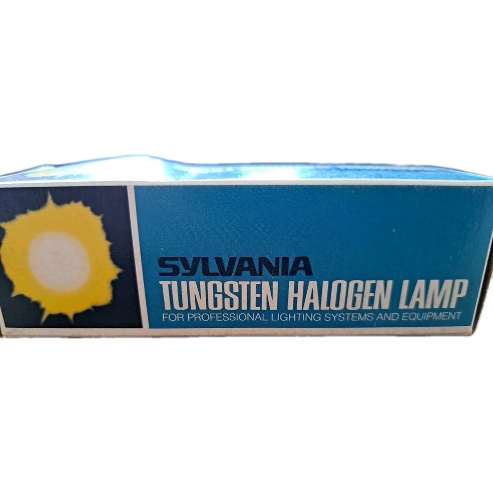 Vintage Sylvania Tungsten Halogen 100Q/CL/ ESN 100W 120 V Lamp- NOS!